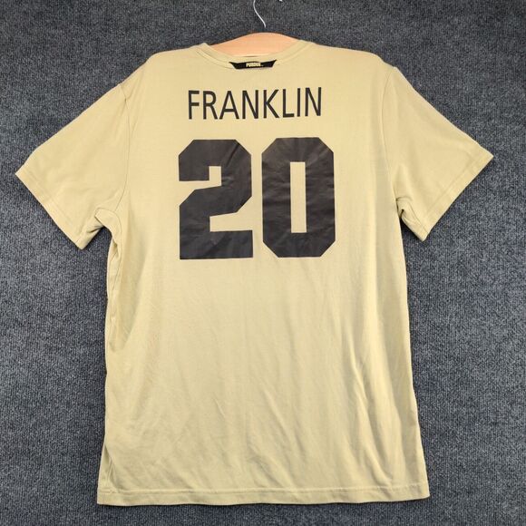 Nike Dri-Fit Men's Purdue Boilermaker #20 Franklin Graphic T-Shirt Tan Large - Picture 5 of 12
